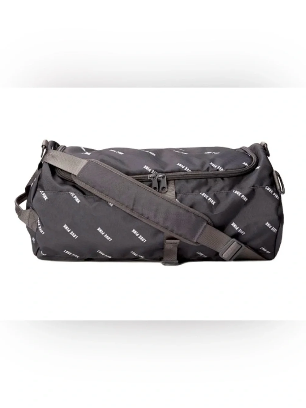 Victoria’s Secret PINK grey duffle bag backpack